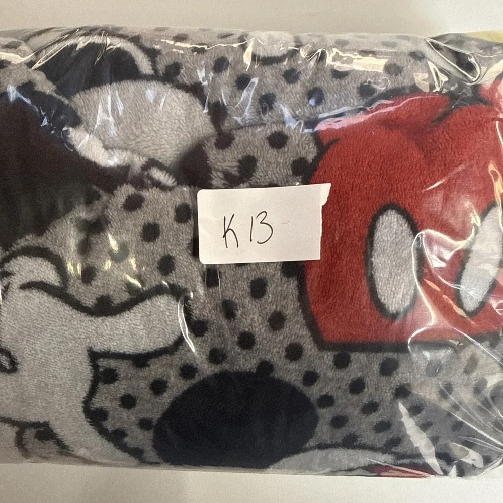 Disney Mickey Mouse Woman's Large Fleece Sleep Pants Size L (12-14) Sleepwear - Picture 15 of 15